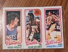 1980-81 Topps #144 Roger Phegley/ Quinn Buckner/ Brad Holland