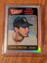 Steve Carlton Topps archives reprint holo Refractor