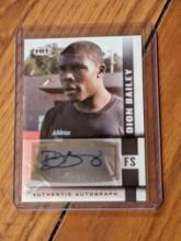 2014 SAGE Hit Auto Dion Bailey #A18 Rookie Auto RC