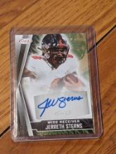 2022 SAGE #A-JS Jerreth Sterns Autographs Black Hilltoppers