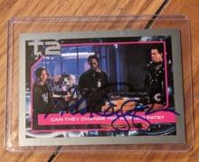 Arnold Schwarzenegger autographed card w/coa