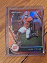 2021 Prizm Draft Picks Travis Etienne RC card #107 Refractor red