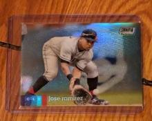 2020 Topps Stadium Club Chrome - Refractor #22 Jose Ramirez