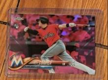 2018 Topps Chrome #188 Garrett Cooper Pink Refractor RC ROOKIE