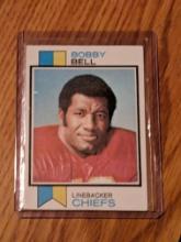 1973 Topps FOOTBALL #435 BOBBY BELL HOF KANSAS CITY CHIEFS