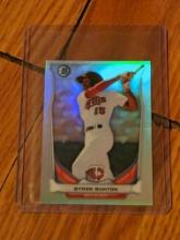 2014 Bowman Chrome: Byron Buxton Mini Rookie Refractor Card No. BM-MT1