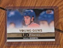 2013-14 Upper Deck UD Canvas Young Guns Michael Bournival #C95 Rookie RC