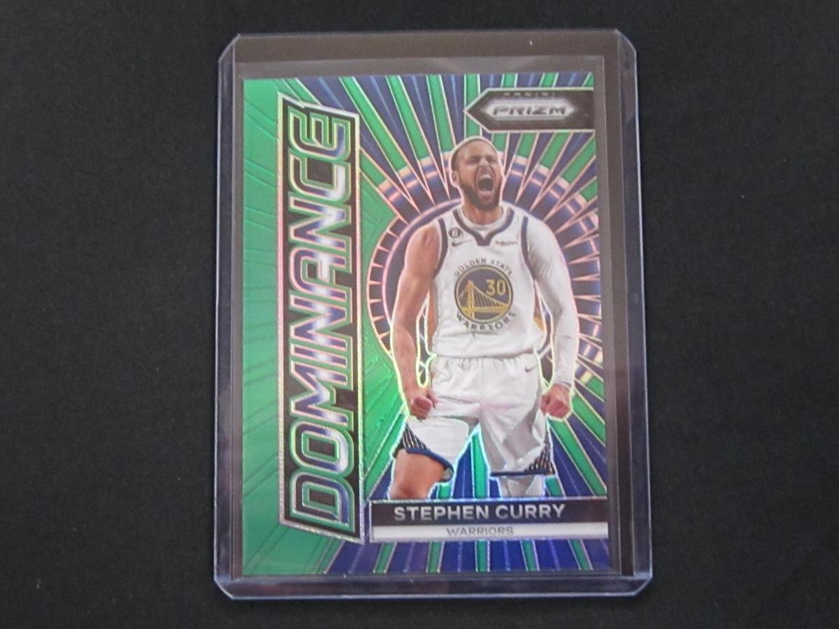 2023-24 PANINI PRIZM STEPHEN CURRY GREEN PRIZM