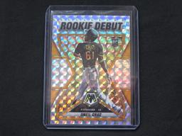 2022 MOSAIC ONEIL CRUZ ROOKIE DEBUT SILVER PRIZM