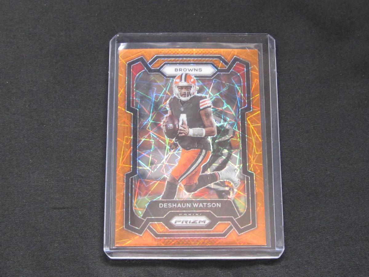 2023 PANINI PRIZM DESHAUN WATSON ORANGE PRIZM