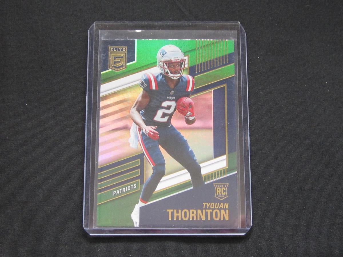 2022 DONRUSS ELITE TYQUAN THORNTON RC GREEN