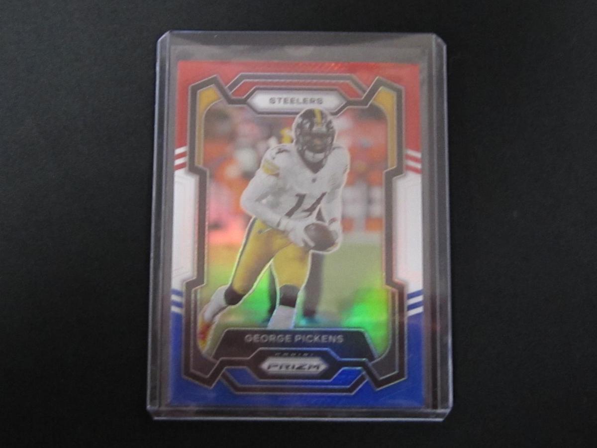 2023 PANINI PRIZM GEORGE PICKENS RED-WHITE-BLUE