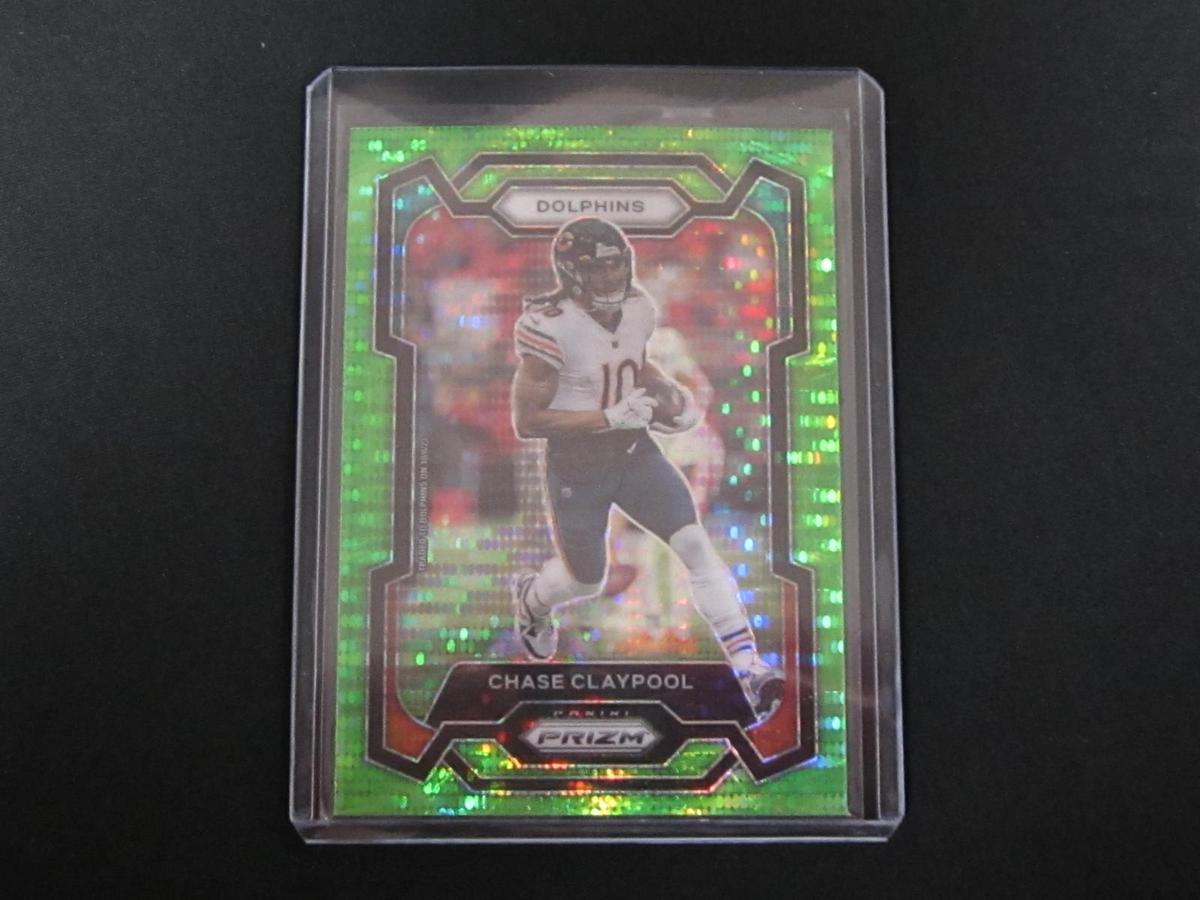 2023 PANINI PRIZM CHASE CLAYPOOL NEON GREEN