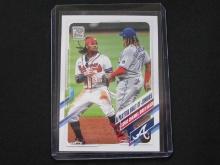 2021 TOPPS A PLAYFUL BOUT OF JUNIORS ACUNA/VLAD