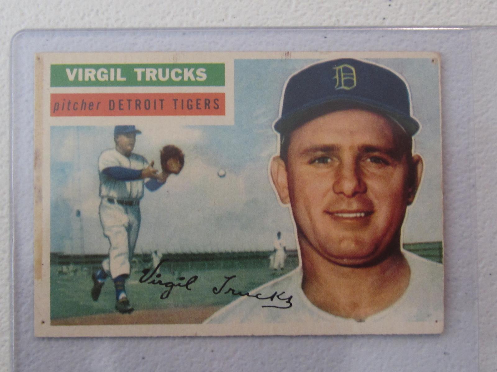 1956 TOPPS VIRGIL TRUCKS NO.117 VINTAGE