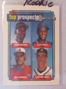 1992 TOPPS TOP PROSPECTS CHIPPER JONES RC