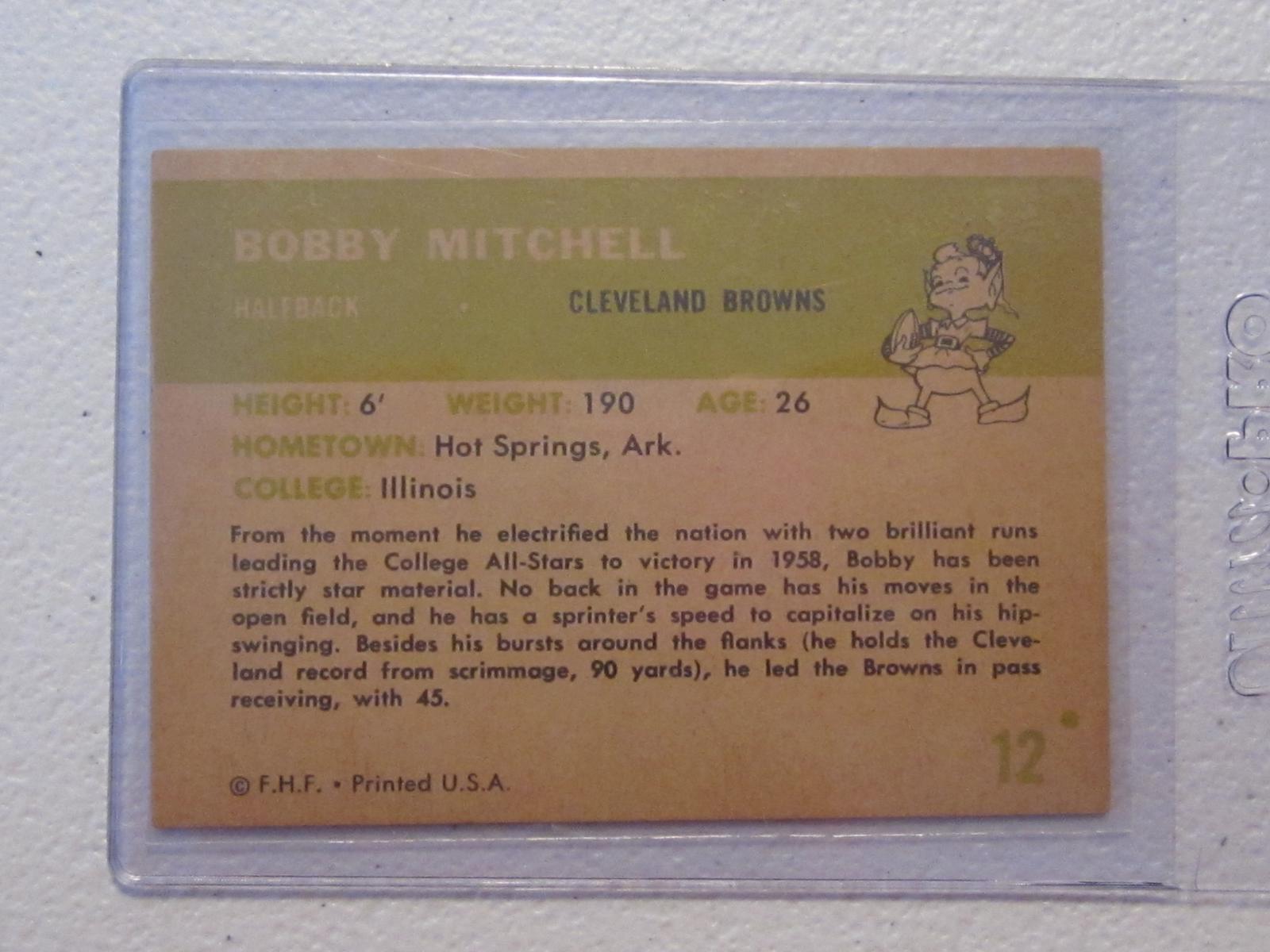 1961 FLEER BOBBY MICTHELL NO.12 VINTAGE