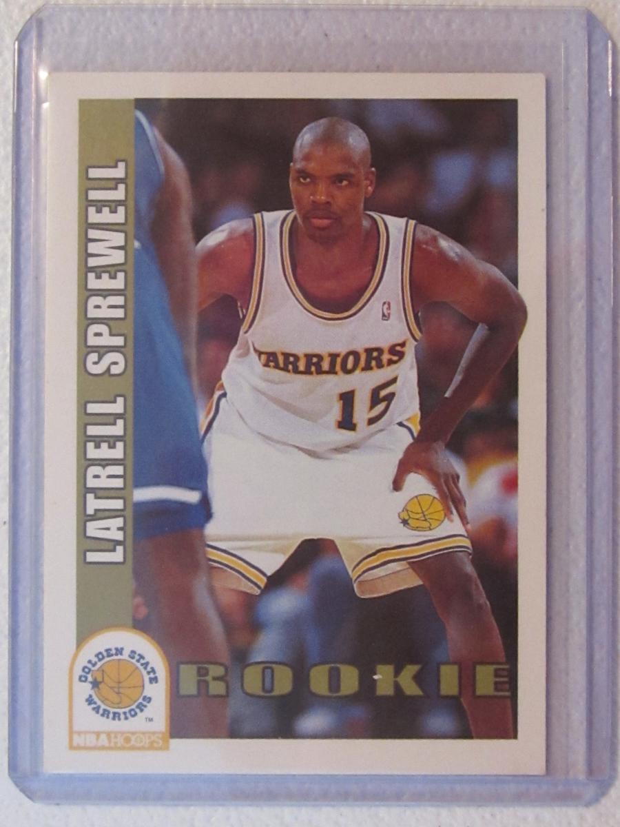 1993 NBA HOOPS LATRELL SPREWELL RC WARRIORS