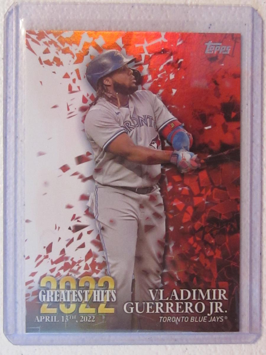 2023 TOPPS VLADIMIR GUERRERO JR 2022 GREATEST