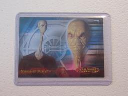 2001 TOPPS STAR WARS REVOLUTION YARAEL POOF