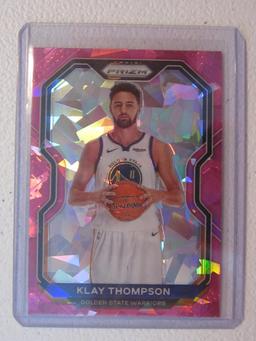 2020-21 PANINI PRIZM KLAY THOMPSON PINK ICE