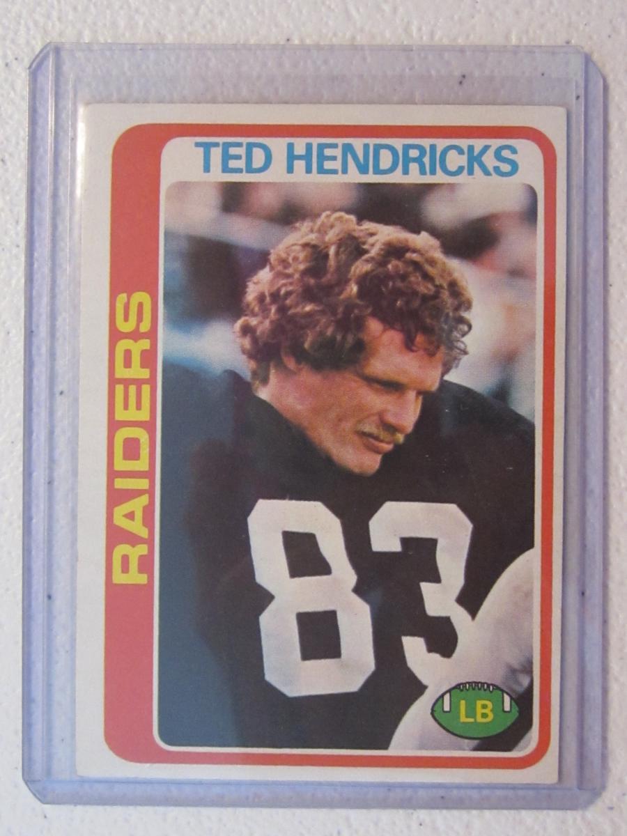 1978 TOPPS TED HENDRICKS RAIDERS