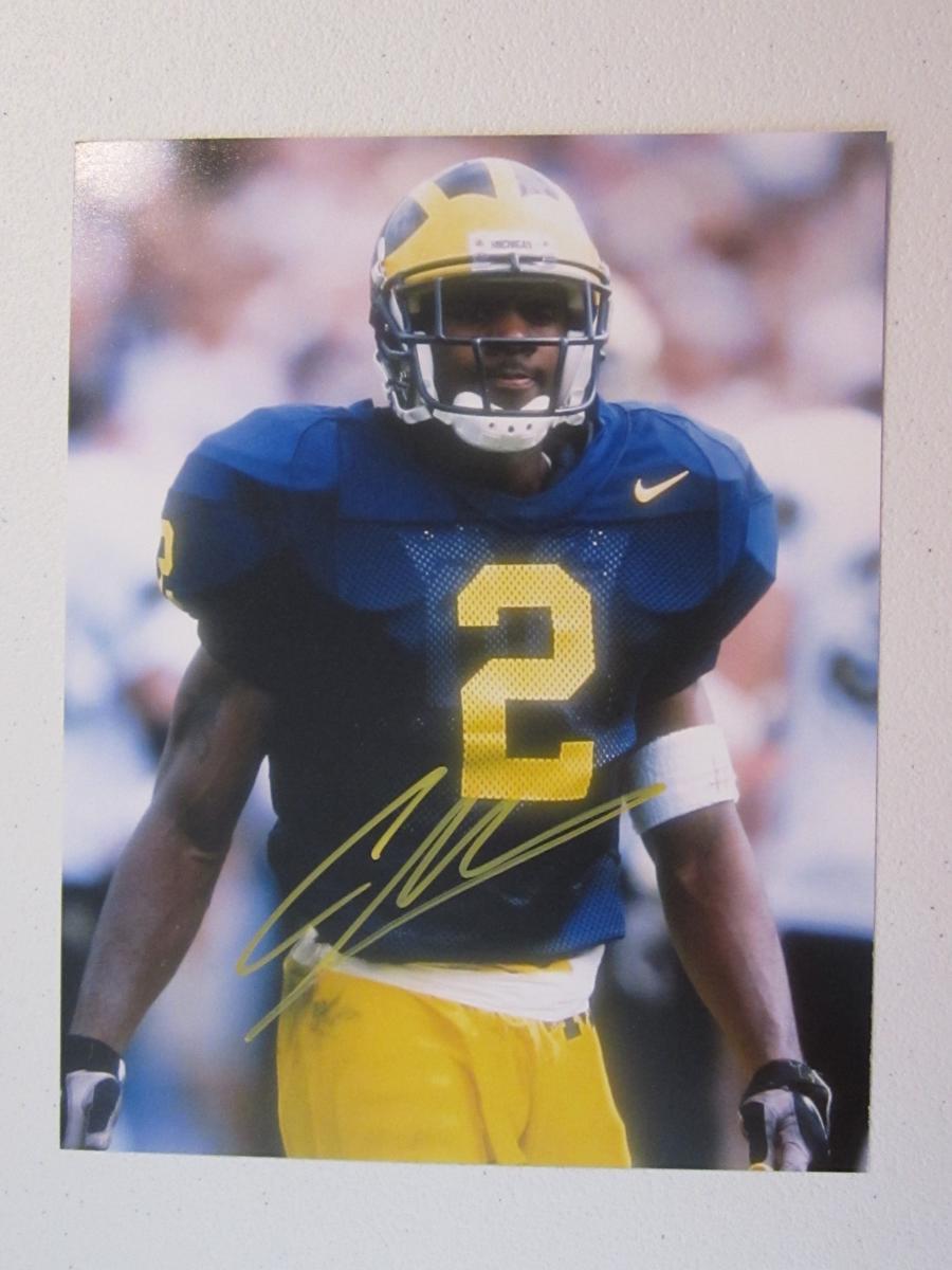 CHARLES WOODSON SIGNED 8X10 PHOTO WITH COA