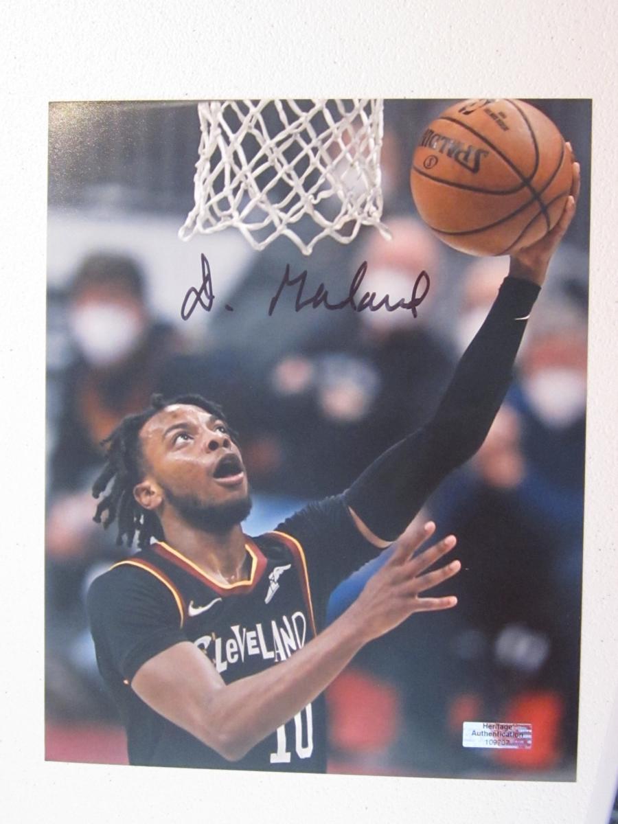 DARIUS GARLAND SIGNED 8X10 PHOTO WITH COA