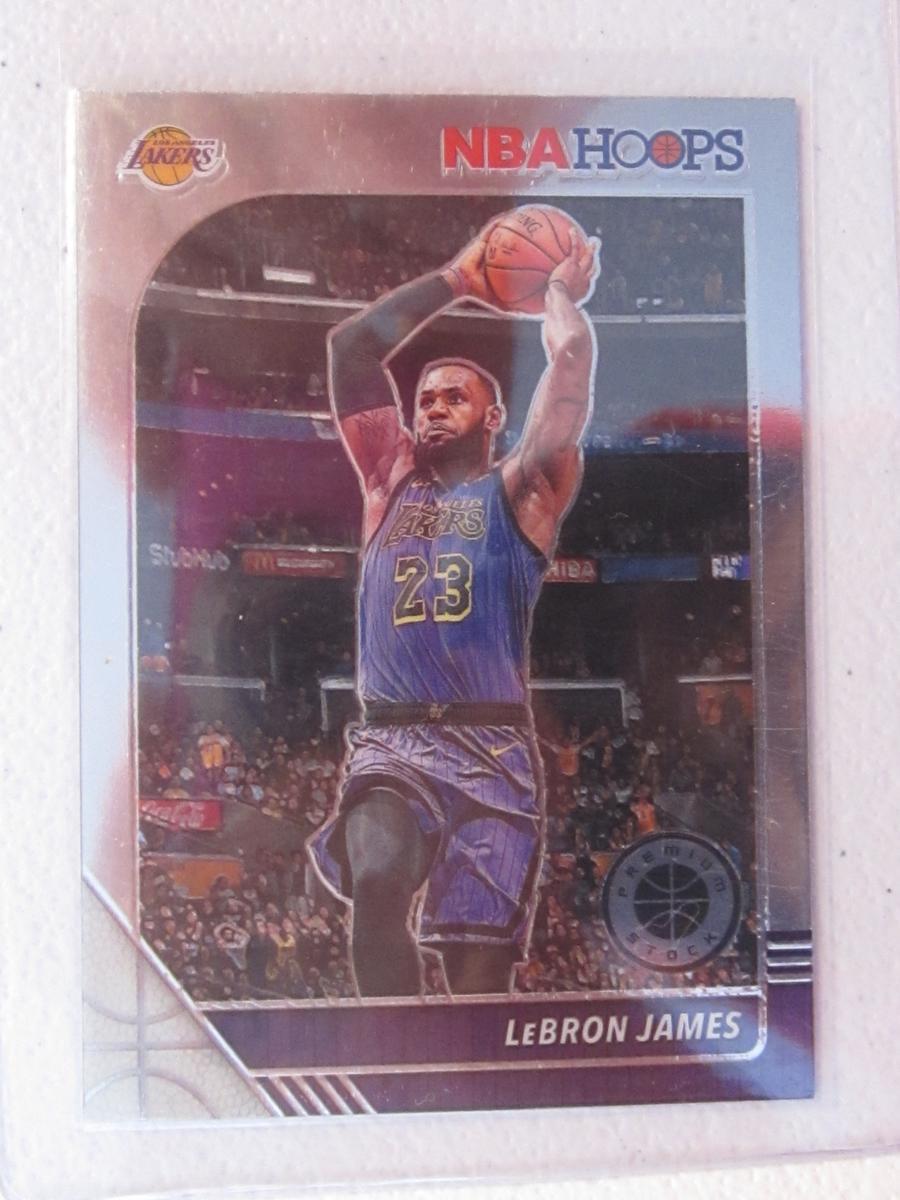 2019-20 HOOPS PREMIUM LEBRON JAMES LAKERS