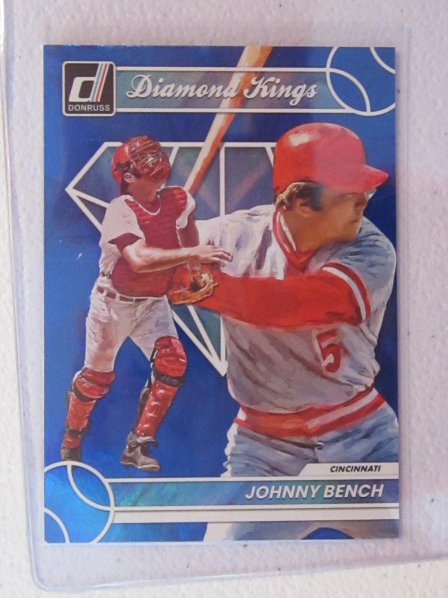 2023 DONRUSS JOHNNY BENCH DIAMOND KINGS HOLO