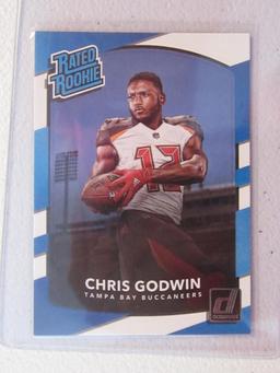 2017 DONRUSS CHRIS GODWIN RC TAMPA BAY