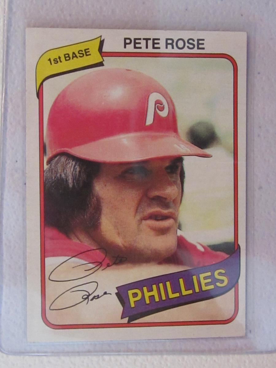 1980 TOPPS PETE ROSE PHILLIES