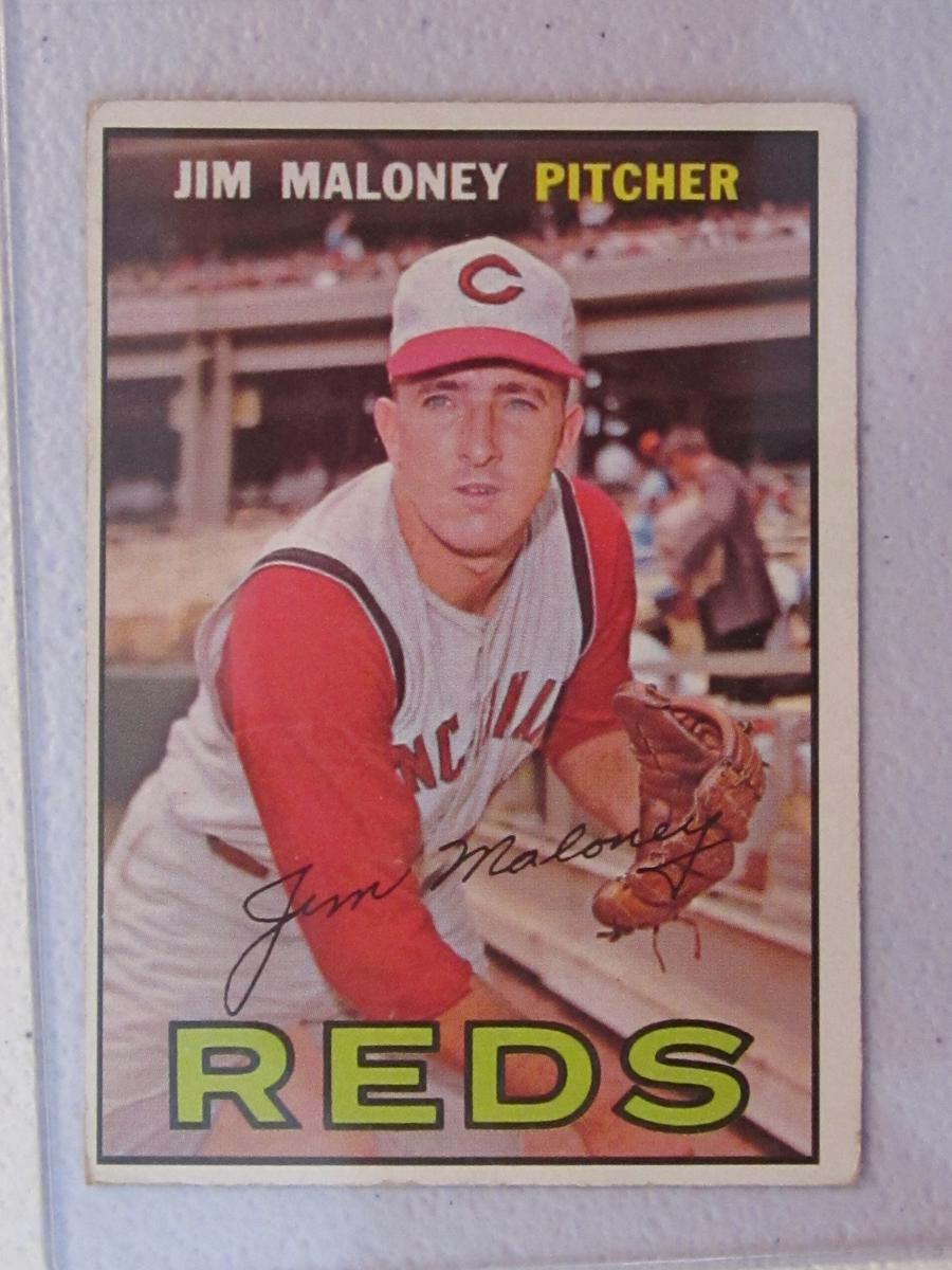 1967 TOPPS JIM MALONEY NO.80 VINTAGE