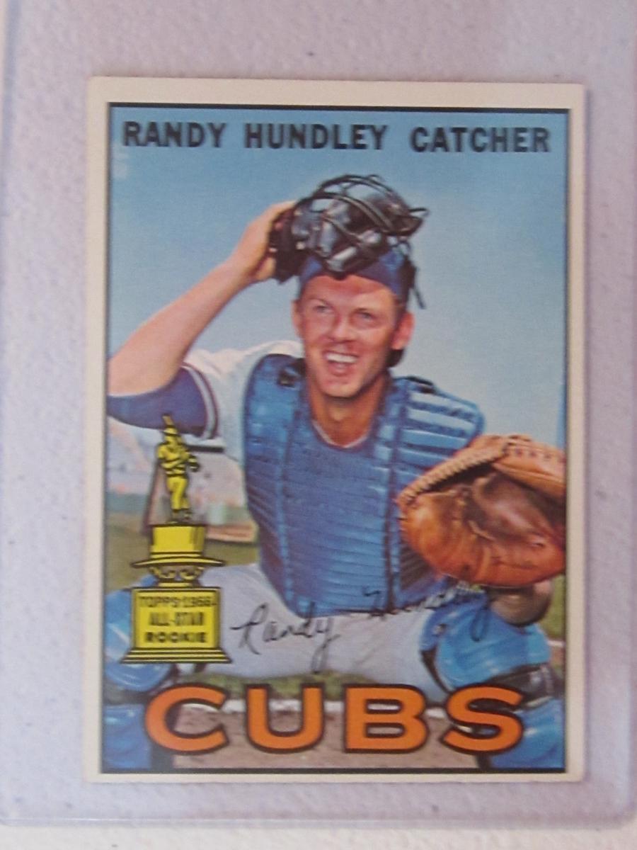 1967 TOPPS RANDY HUNDLEY NO.106 VINTAGE