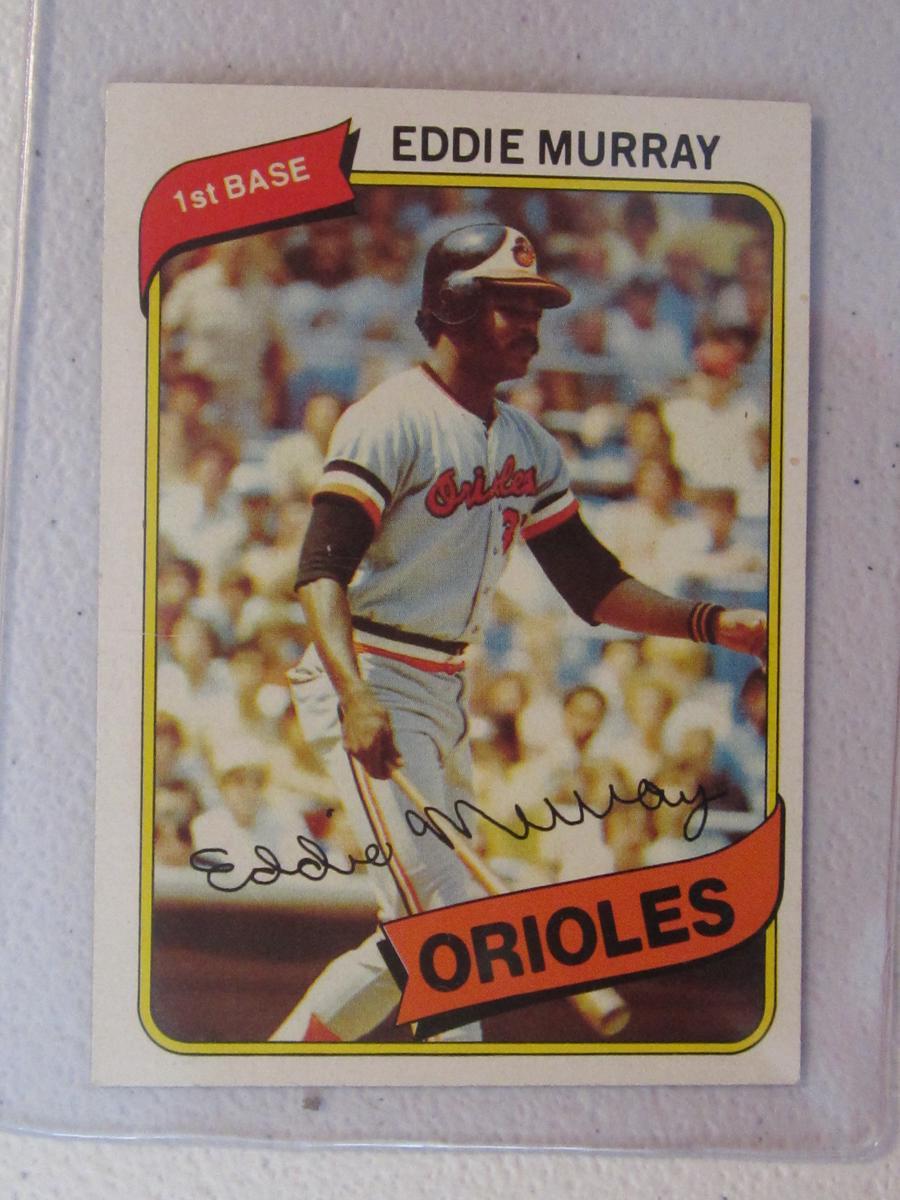 1980 TOPPS EDDIE MURRAY ORIOLES