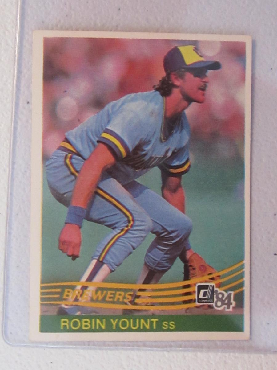 1984 DONRUSS ROBIN YOUNT BREWERS