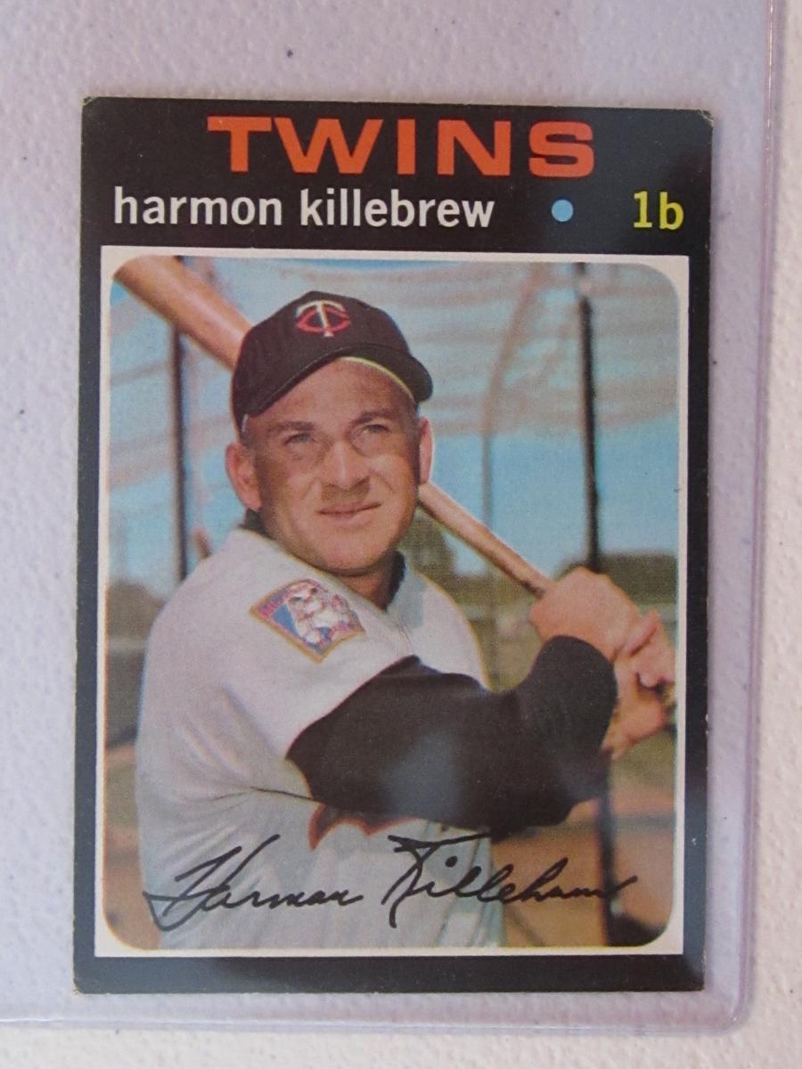 1971 TOPPS HARMON KILLEBREW NO.550 VINTAGE