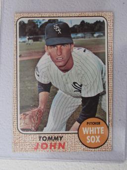 1968 TOPPS TOMMY JOHN NO.72 VINTAGE