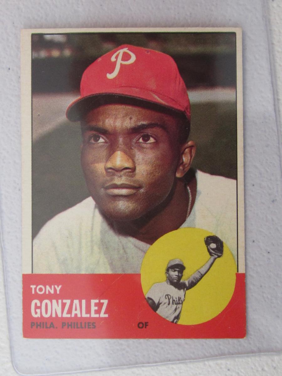 1963 TOPPS TONY GONZALEZ NO.32 VINTAGE