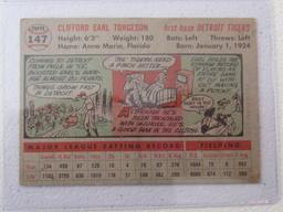 1956 TOPPS EARL TORGELSON NO.147 VINTAGE