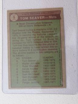 1976 TOPPS TOM SEAVER 1975 RECORD BREAKER