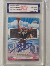 KAWHI LEONARD AUTHENTIC AUTO CARD FSG