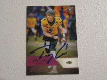 TREY LANCE SIGNED ROOKIE CARD WITH COA