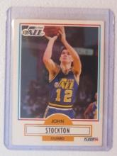 1990 FLEER JOHN STOCKTON JAZZ