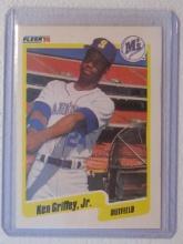 1990 FLEER KEN GRIFFEY JR MARINERS