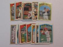 LOT OF 20 VINTAGE 1972 TOPPS BASEBALL CARDS