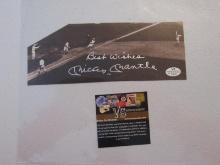 MICKEY MANTLE SIGNED CLIPPING WITH COA