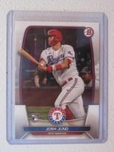 2023 BOWMAN JOSH JUNG RC RANGERS