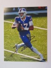 JOSH ALLEN SIGNED 8X10 PHOTO WITH COA