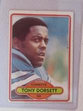 1980 TOPPS TONY DORSETT COWBOYS